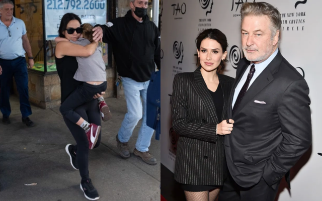 Xót xa hình ảnh vợ Alec Baldwin gấp gáp đưa 6 đứa con chuyển nhà "tránh bão" sau vụ nam tài tử bắn chết người ở phim trường