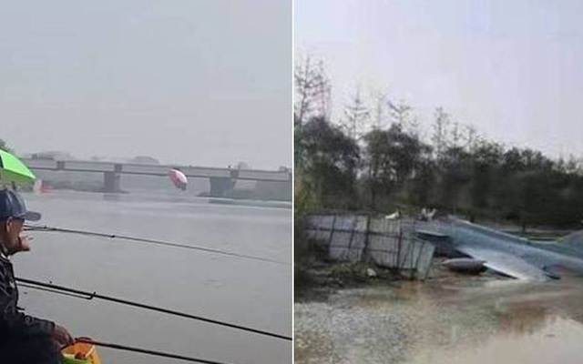 Tiêm kích J-10 của không quân Trung Quốc gặp nạn, 2 phi công nhảy xuống sông