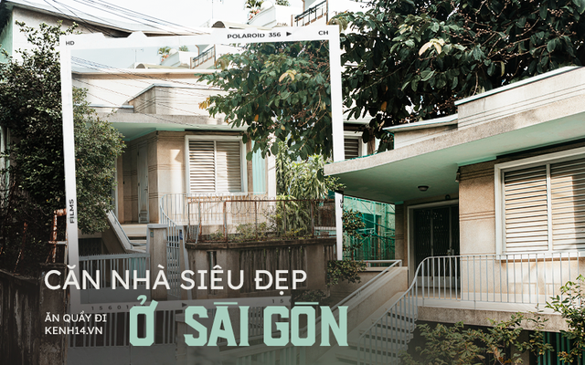Ảnh: Một căn nhà "hoài niệm" ở Sài Gòn đẹp ngẩn ngơ