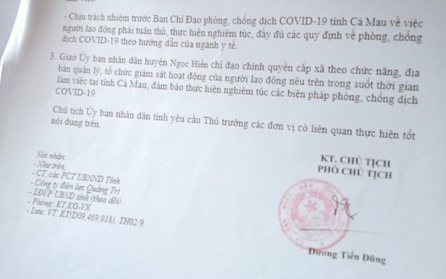 Tài xế trình văn bản do nguyên lãnh đạo tỉnh đã nghỉ hưu 6 năm ký để 'thông chốt'