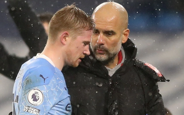 De Bruyne: Pep mù tịt thông tin về M.U trước trận derby