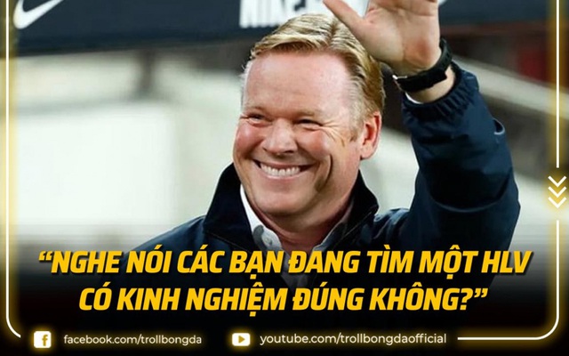 Biếm họa 24h: HLV Koeman sẵn sàng dẫn dắt MU