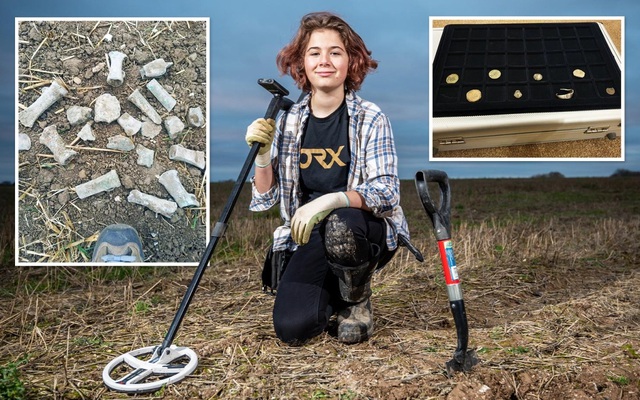 Thiếu niên 13 tuổi bất ngờ nổi tiếng khắp nước Anh vì tìm được 'báu vật cổ'