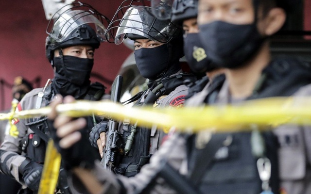 Indonesia bắt giữ 4 nghi phạm khủng bố