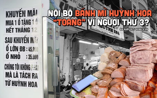 Người giữ công thức bánh mì Huỳnh Hoa tiết lộ 2 bà chủ "toang" vì "trà xanh"?