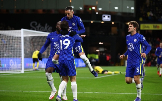 Chelsea giành chiến thắng kịch tính trước Watford