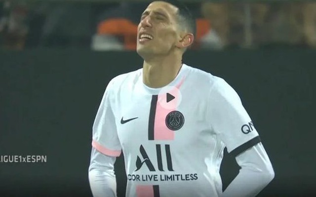 Di Maria bỏ lỡ khó tin, biến nỗ lực kiến tạo tuyệt vời của Messi thành "công cốc"