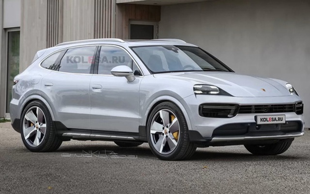 Xem trước thiết kế Porsche Landjet - Đàn anh SUV lai sedan của Cayenne sẽ đối đầu Audi Q8