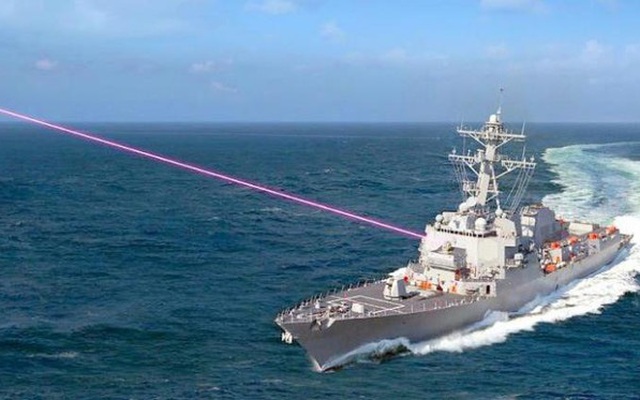 Thay đổi chiến lược hải chiến quy mô lớn! Tàu khu trục Mỹ sẽ trang bị vũ khí laser mới