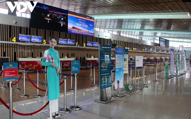Quảng Ninh sẵn sàng các điều kiện để sân bay Vân Đồn hoạt động trở lại