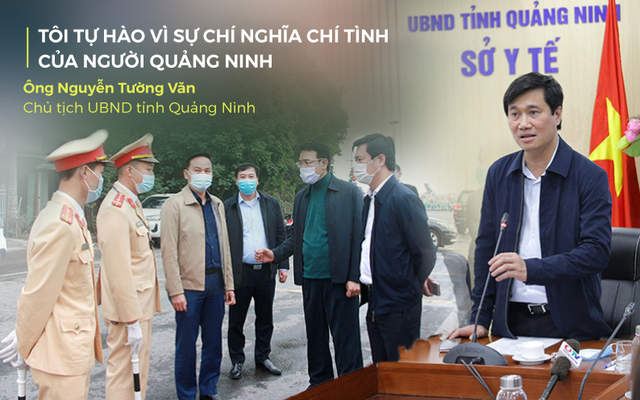 Chủ tịch tỉnh: Tôi tự hào vì sự chí nghĩa chí tình của người Quảng Ninh