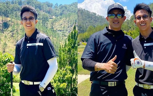 Matt Liu lộ diện giữa tin đồn chia tay, rủ cả bạn trai cũ Hương Giang đi chơi golf?