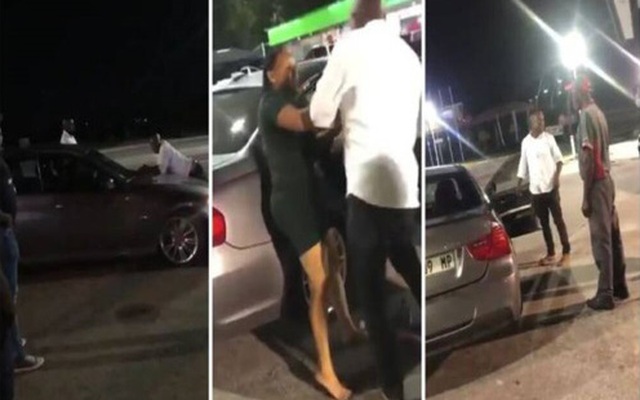 Video: Bị bạn gái chia tay, người đàn ông bám trên nắp ca-pô xe BMW, quyết "đòi quà"