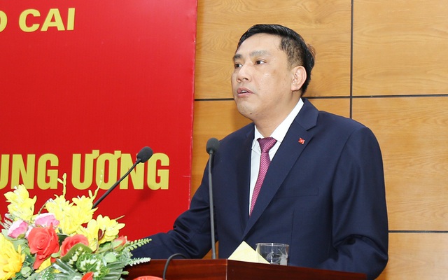Ban Bí thư điều động ông Hoàng Giang giữ chức Phó Bí thư Tỉnh ủy