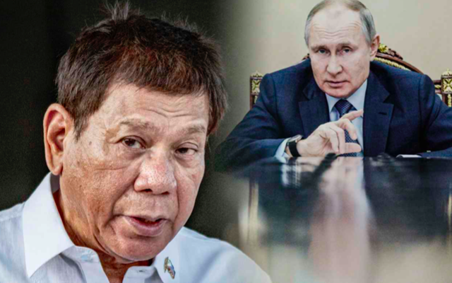 Thất vọng với Trung Quốc, Tổng thống Philippines quay sang ông Putin