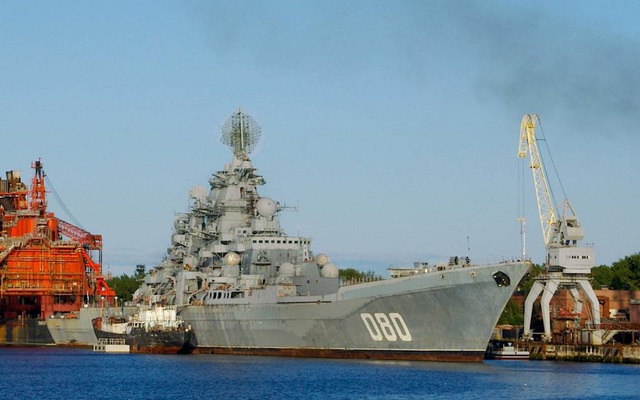 Admiral Nakhimov của Nga trở thành tàu chiến mạnh nhất thế giới sau khi nâng cấp