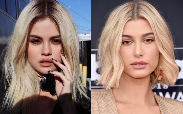 Selena Gomez gây bão với ảnh cận cảnh visual xinh ngất sau khi đổi tóc bạch kim, nhưng sao Hailey - Justin Bieber lại bị réo tên?