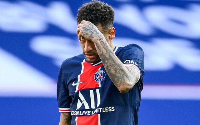 Neymar ăn thẻ đỏ, PSG thua đối thủ trực tiếp cạnh tranh ngôi vô địch