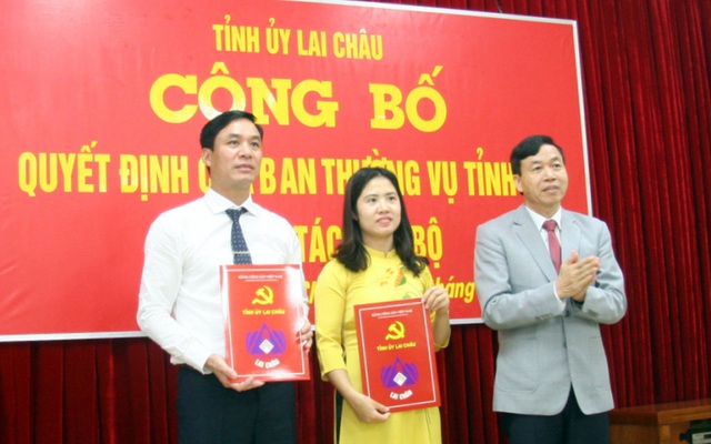 Lai Châu bổ nhiệm 2 tân Phó Chánh Văn phòng Tỉnh ủy