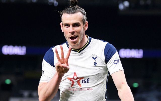 Gareth Bale ghi "hat-trick", Tottenham níu giữ hy vọng vào top 4 Ngoại hạng Anh