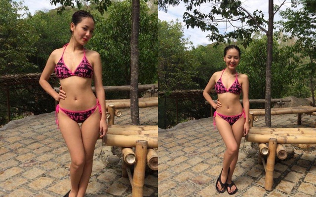 Phương Linh diện bikini khoe vóc dáng gợi cảm