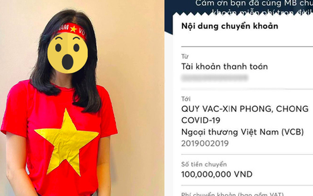 Nữ diễn viên hứa tặng Quỹ vaccine 20 triệu/1 bàn thắng của tuyển Việt Nam, cuối cùng chuyển nóng con số khiến cả MXH ngỡ ngàng