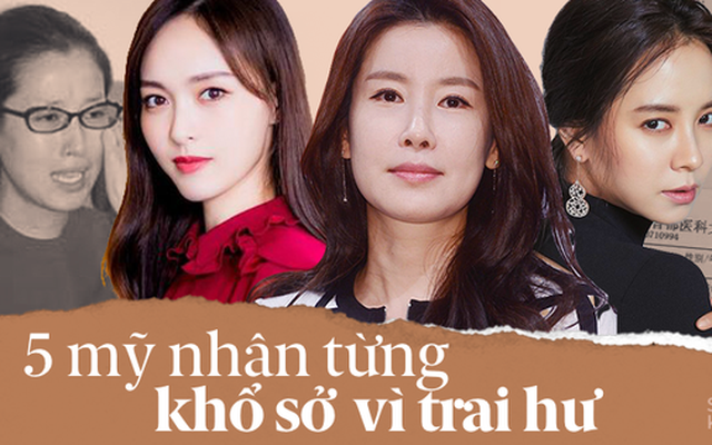 5 mỹ nhân showbiz khổ sở vì bad boy: Song Ji Hyo - Đường Yên đổi vận, vợ cũ bất lực nhìn Hoàng Cảnh Du thành công