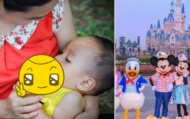 Chuyện hy hữu ở công viên Disneyland: Một bà mẹ đang cho con ''ti sữa'' thì bị bảo vệ ngăn cấm, nói ''ở đây tụi tui không làm vậy''