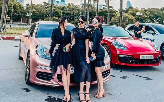 Soi giá dàn xe của 'hot boy, hot girl tài chính': Đủ loại 'Mẹc', Porsche giá từ 1,5 tỷ đến 11 tỷ đồng