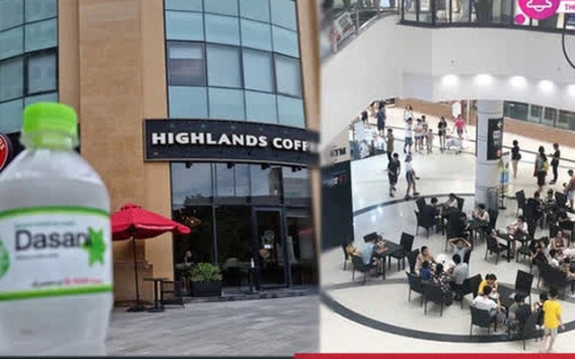 Chai nước 10.000 đồng mua chỗ ngồi 60 phút của Highlands Coffee và những chiếc ghế 0 đồng mời khách vãng lai tránh nóng ở AEON Mall