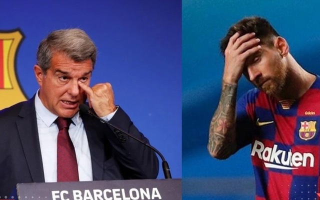 Cựu nhân viên Barca tố chủ tịch Laporta đã phản bội Messi