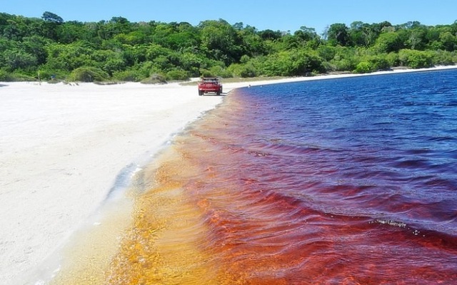 'Hồ nước coca cola' độc nhất vô nhị ở Brazil