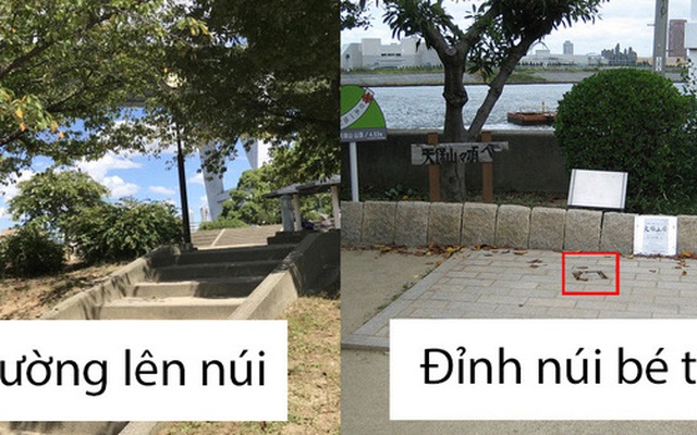 Ngọn núi tí hon ''làm màu'' nhất Nhật Bản: Cao 4 mét rưỡi, đỉnh bằng bàn tay, có cả đội cứu hộ tìm người.. đi lạc