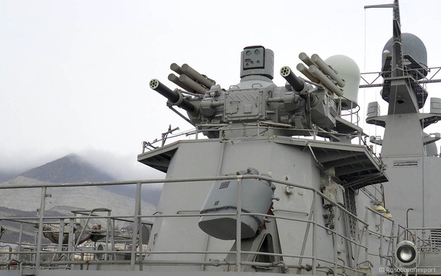 Nga lần đầu tiên tích hợp hệ phòng thủ Palma trên tàu chiến nước ngoài