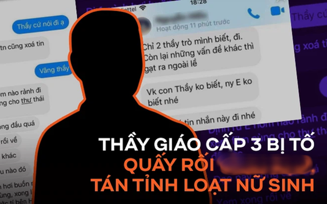NÓNG: Thầy giáo cấp 3 tại Quảng Ninh bị tố quấy rối, nhắn tin tán tỉnh loạt nữ sinh, nhà trường chính thức lên tiếng!