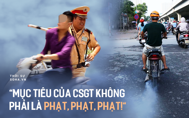 Cục CSGT: "Việc bắt buộc kiểm tra khí thải hàng chục triệu xe máy là để bảo vệ người dân, không nhằm mục đích xử phạt"