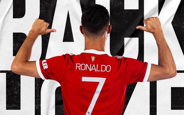 Ronaldo phấn khích vì được mang áo số 7 ở Man United