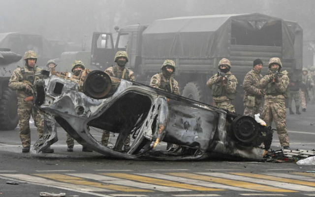 Kazakhstan: Bạo lực mới bùng phát sau khi Nga đưa quân sang