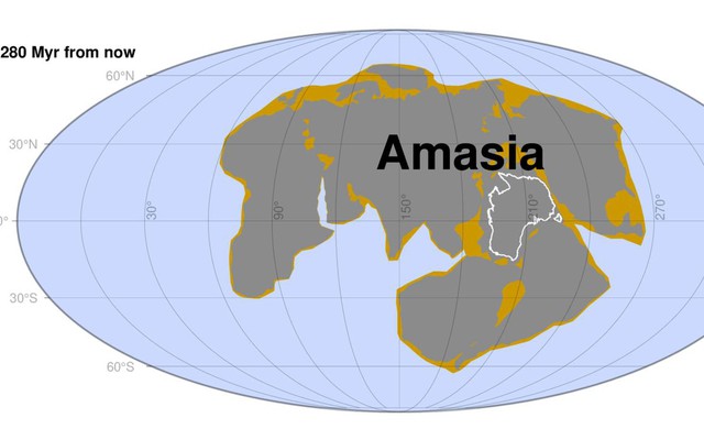 Hé lộ thời điểm siêu lục địa mới hình thành trên Trái đất