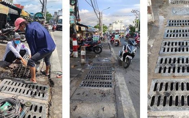 Nắp hố ga làm từ vật liệu có nguồn gốc dầu điều