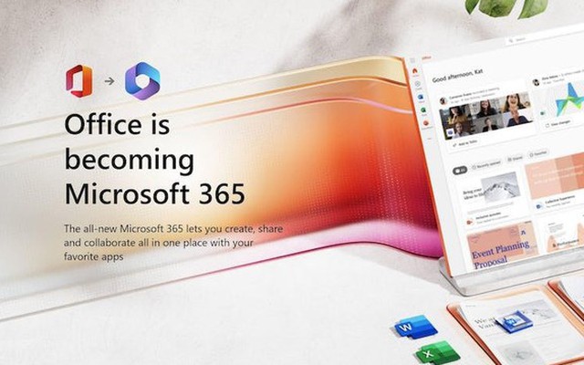 Microsoft Office sắp đổi tên thành Microsoft 365