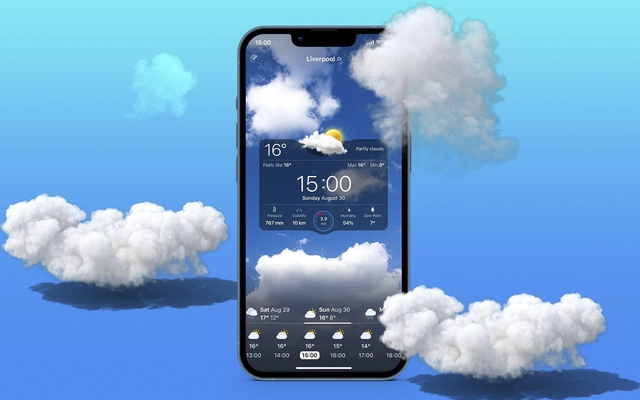 Cách bật cảnh báo thời tiết khắc nghiệt trên iPhone