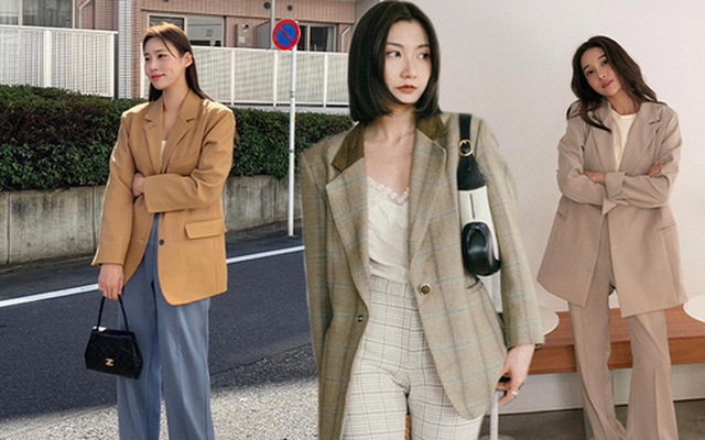 10 công thức diện blazer và quần âu dành cho nàng công sở