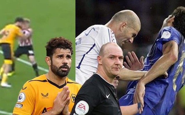 'Ngựa chứng' Diego Costa nhận trái đắng vì học theo Zidane