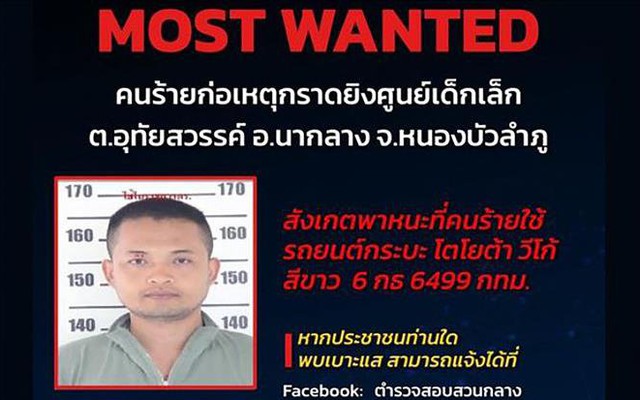 Vụ xả súng kinh hoàng tại Thái Lan: Bất ngờ với lai lịch của hung thủ