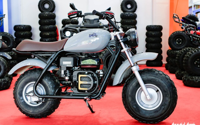 Xe máy mini của người Việt xuất khẩu Mỹ: 200 phân khối, đi tối đa 32km/h, giá dưới 20 triệu đồng