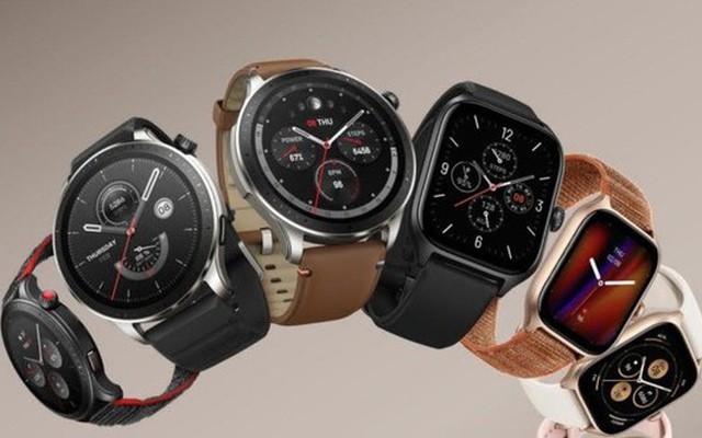 Đồng hồ thông minh Amazfit GTS 4 và GTR 4 giá chưa đến 5 triệu đồng