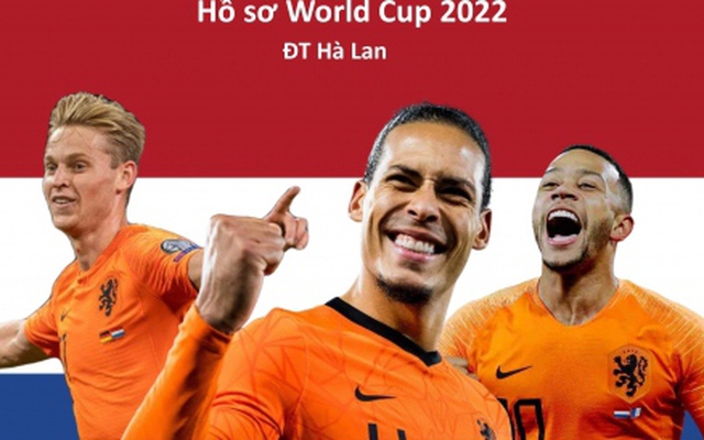 Hồ sơ các ĐT dự VCK World Cup 2022: Đội tuyển Hà Lan