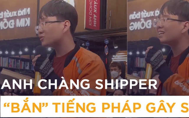 Chàng shipper gây sốt khi ‘bắn’ tiếng Pháp tại sự kiện sách: “Nếu mình mặc bộ đồ bình thường, có lẽ sự việc không viral đến thế”