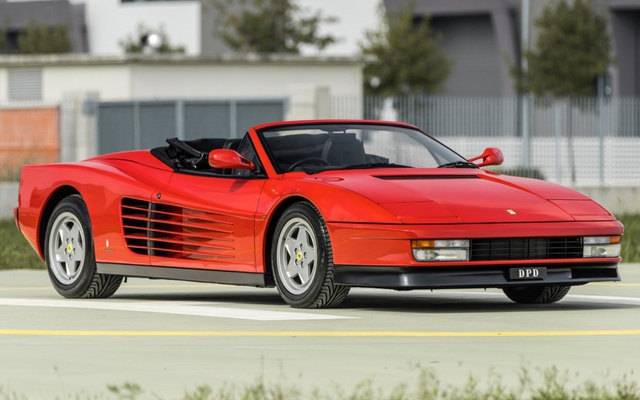 Bán đầu giá Ferrari Testarossa Pininfarina Spider siêu hiếm